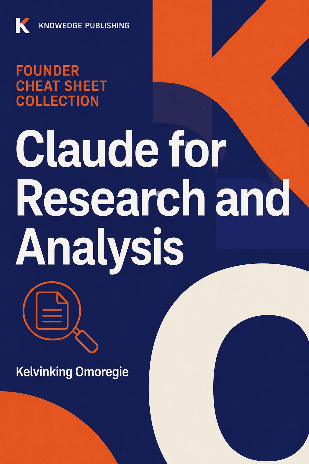 Cover of Claude for Research and Analysis