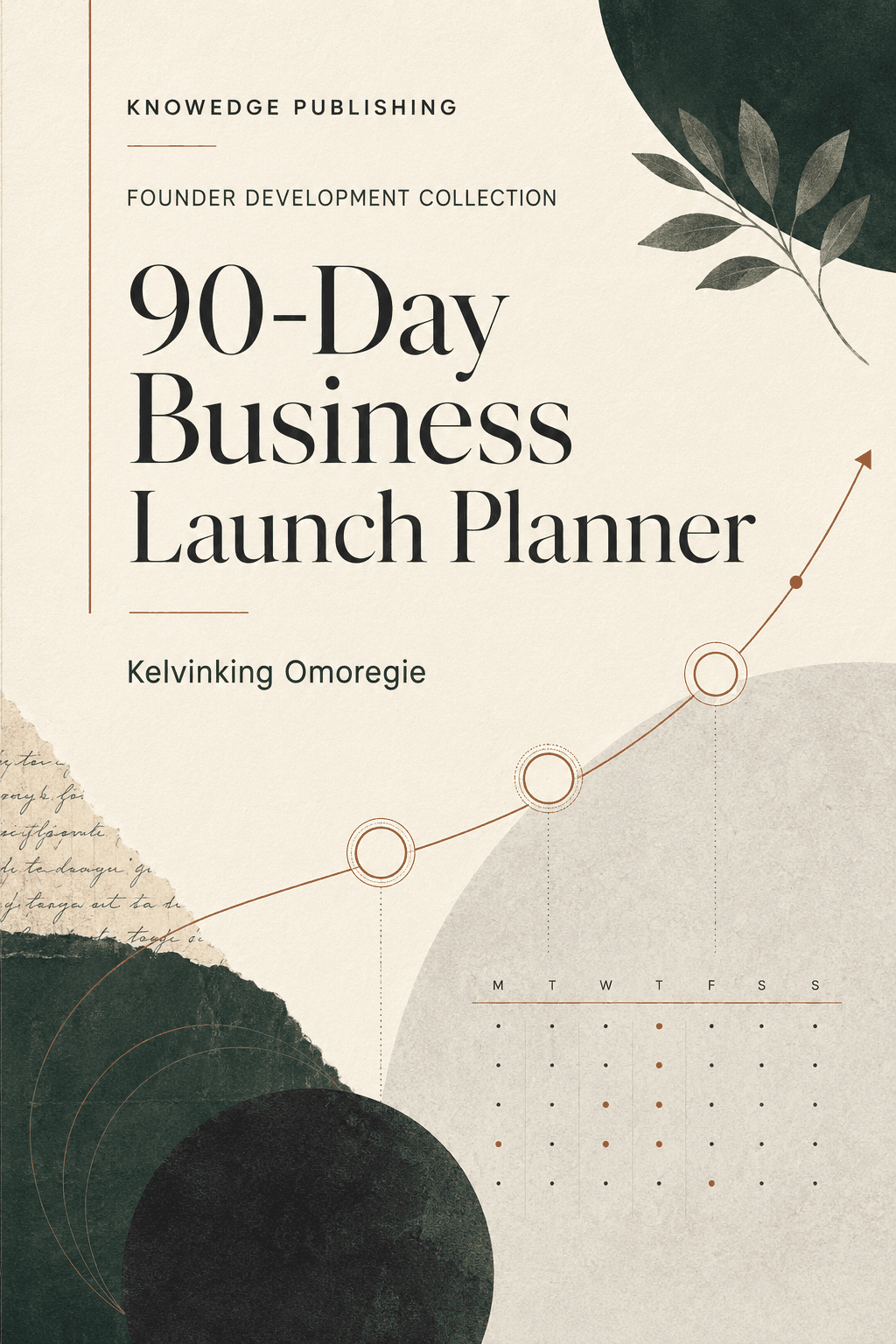 Cover of 90 Day Business Launch Planner