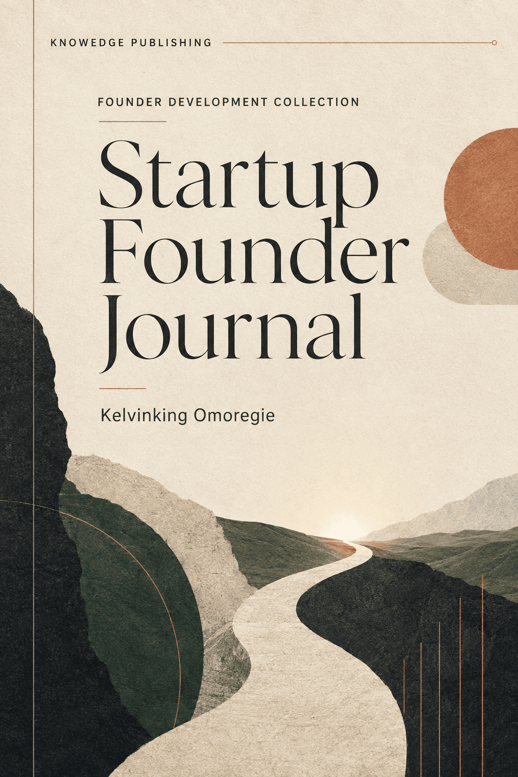 Cover of Startup Founder Journal